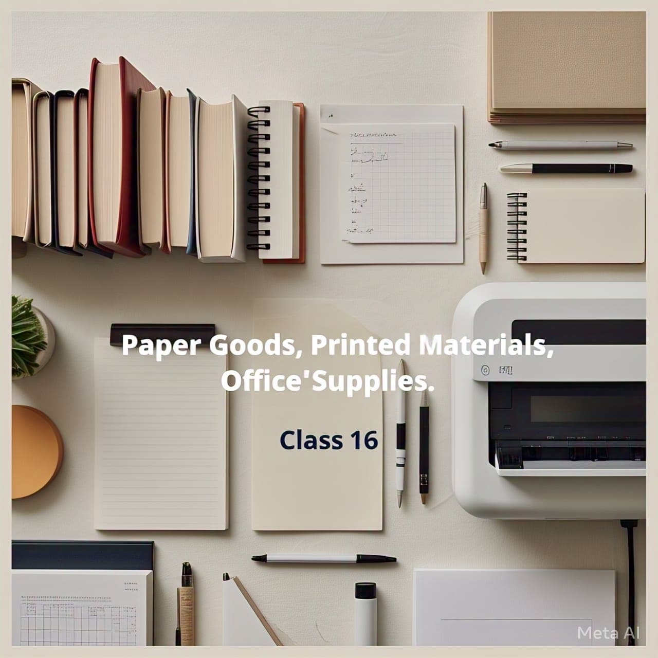 Trademark Class 16 - Paper, stationery, and printed materials