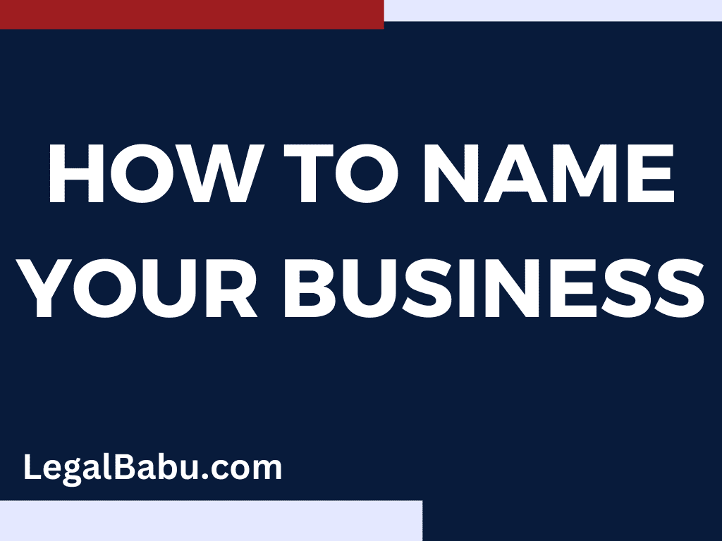 How to name your business