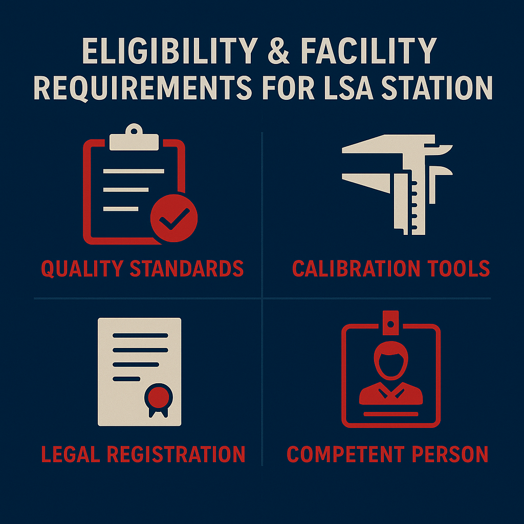 DGS LSA Service Station Approval