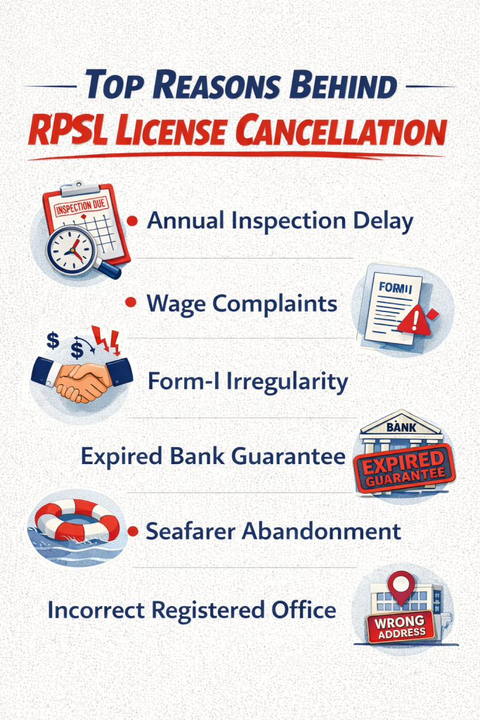 Top Reason Behind RPSL License Cancellation