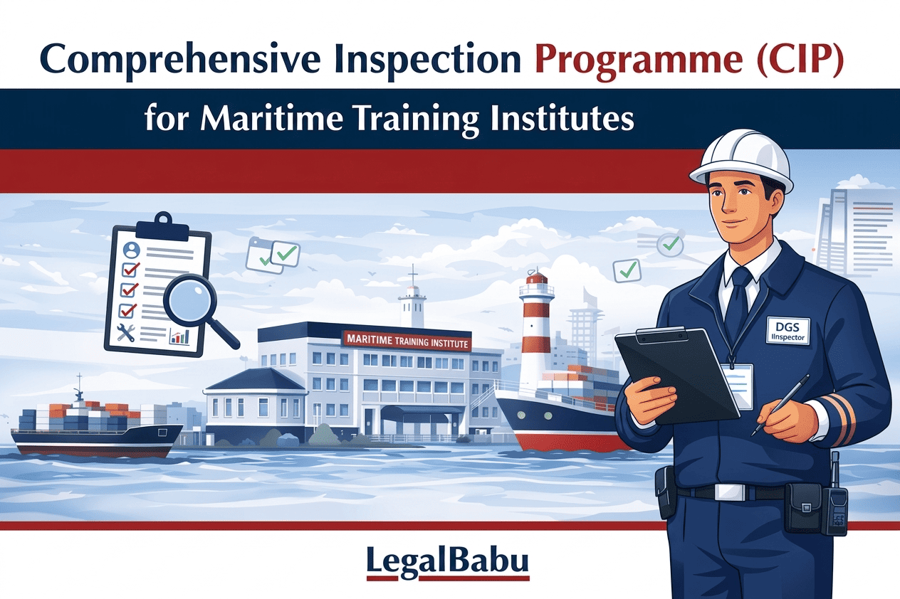 Comprehensive Inspection Programme (CIP) for Maritime Training Institutes