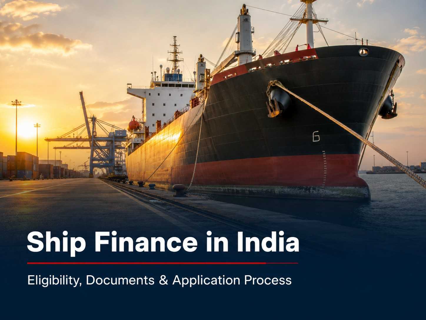 Loan for purchasing ship