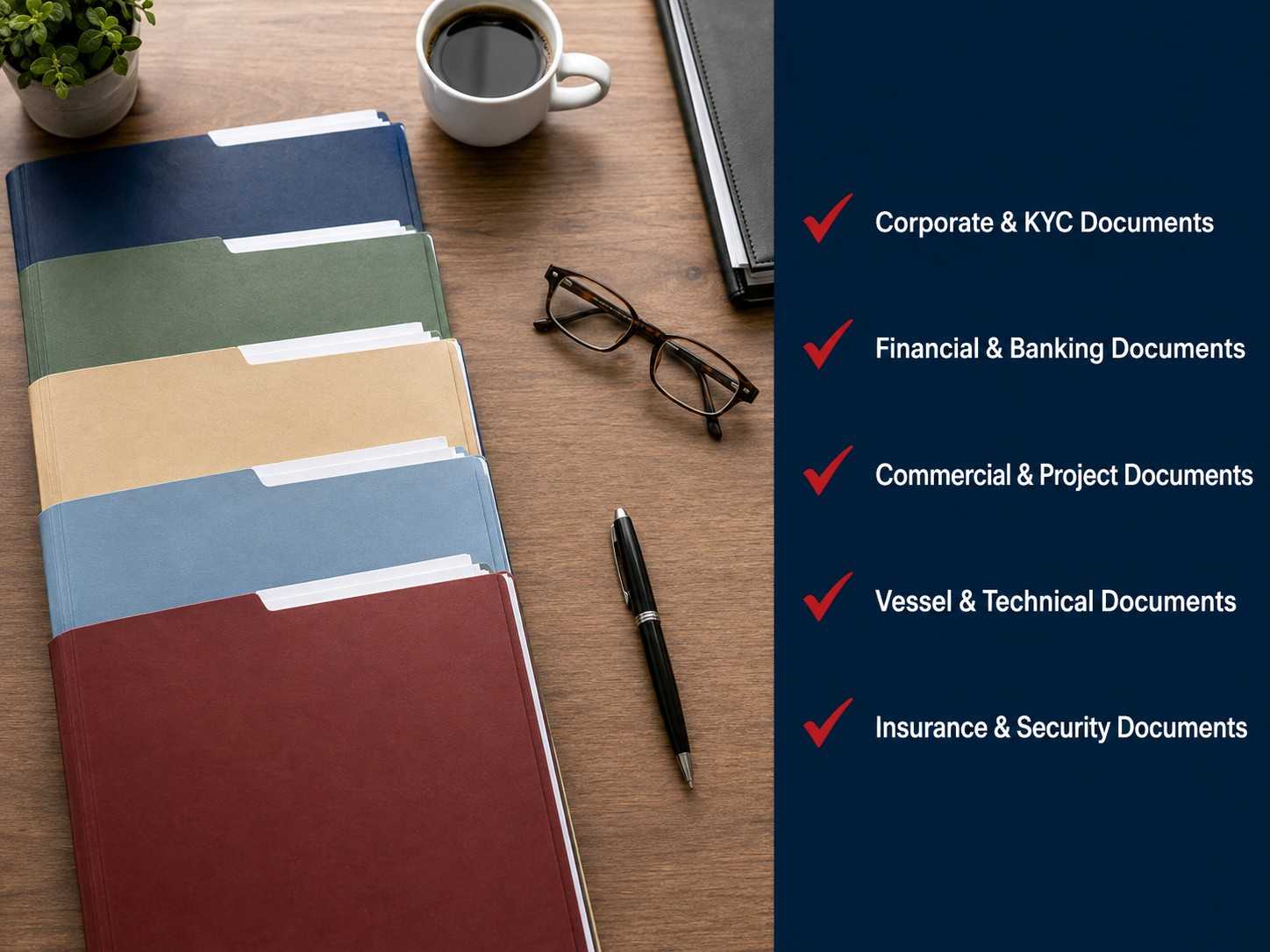 Documents required for Ship Finance in India
