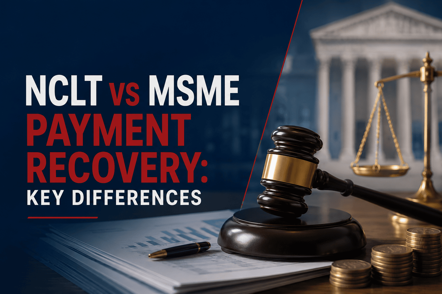 NCLT vs MSME Payment Recovery: Key Differences