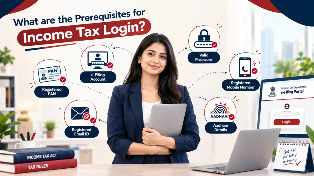 Prerequisites for Income Tax Login