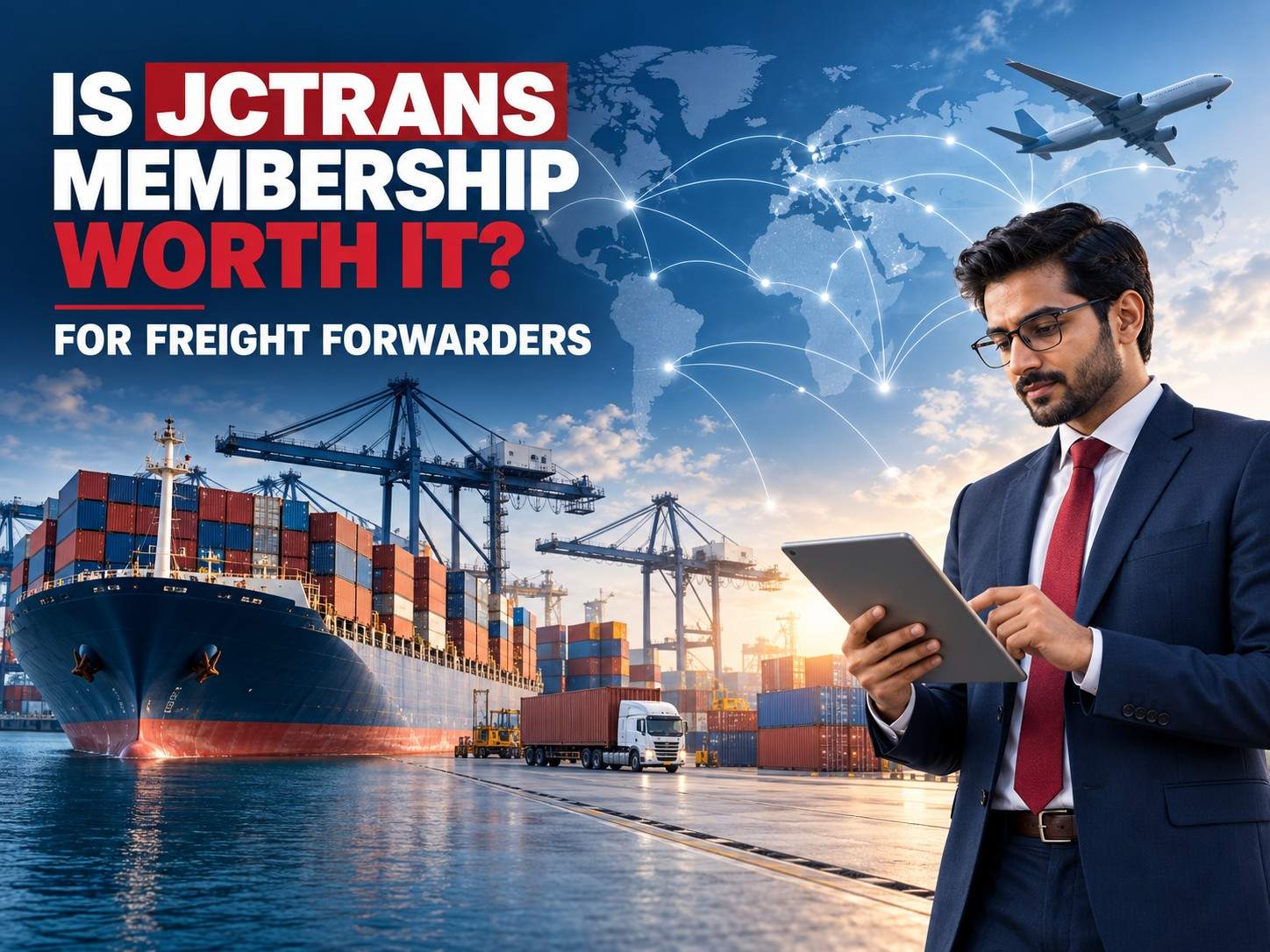 JCtrans Membership for global freight forwarder