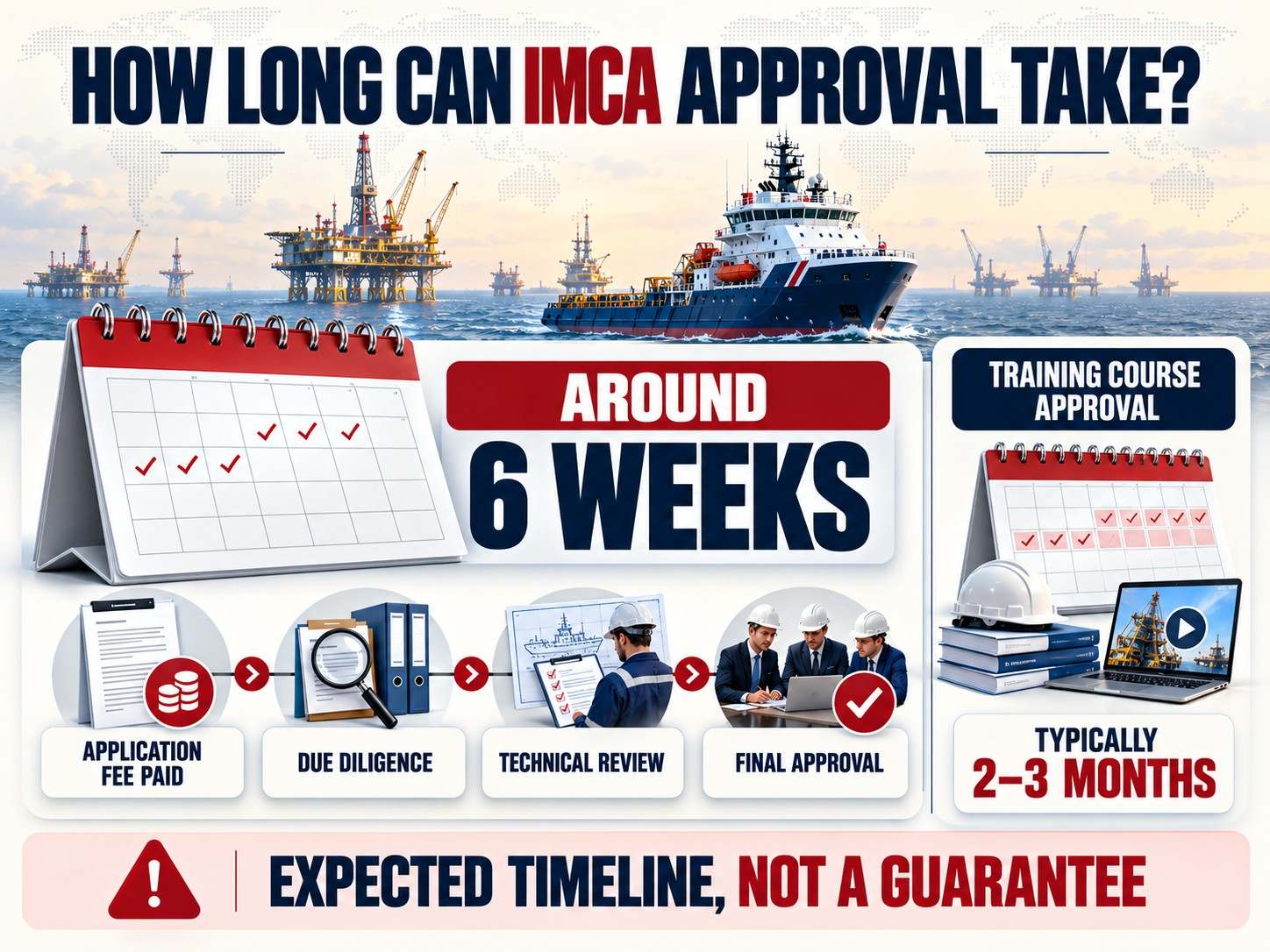 How Long can IMCA Approval take