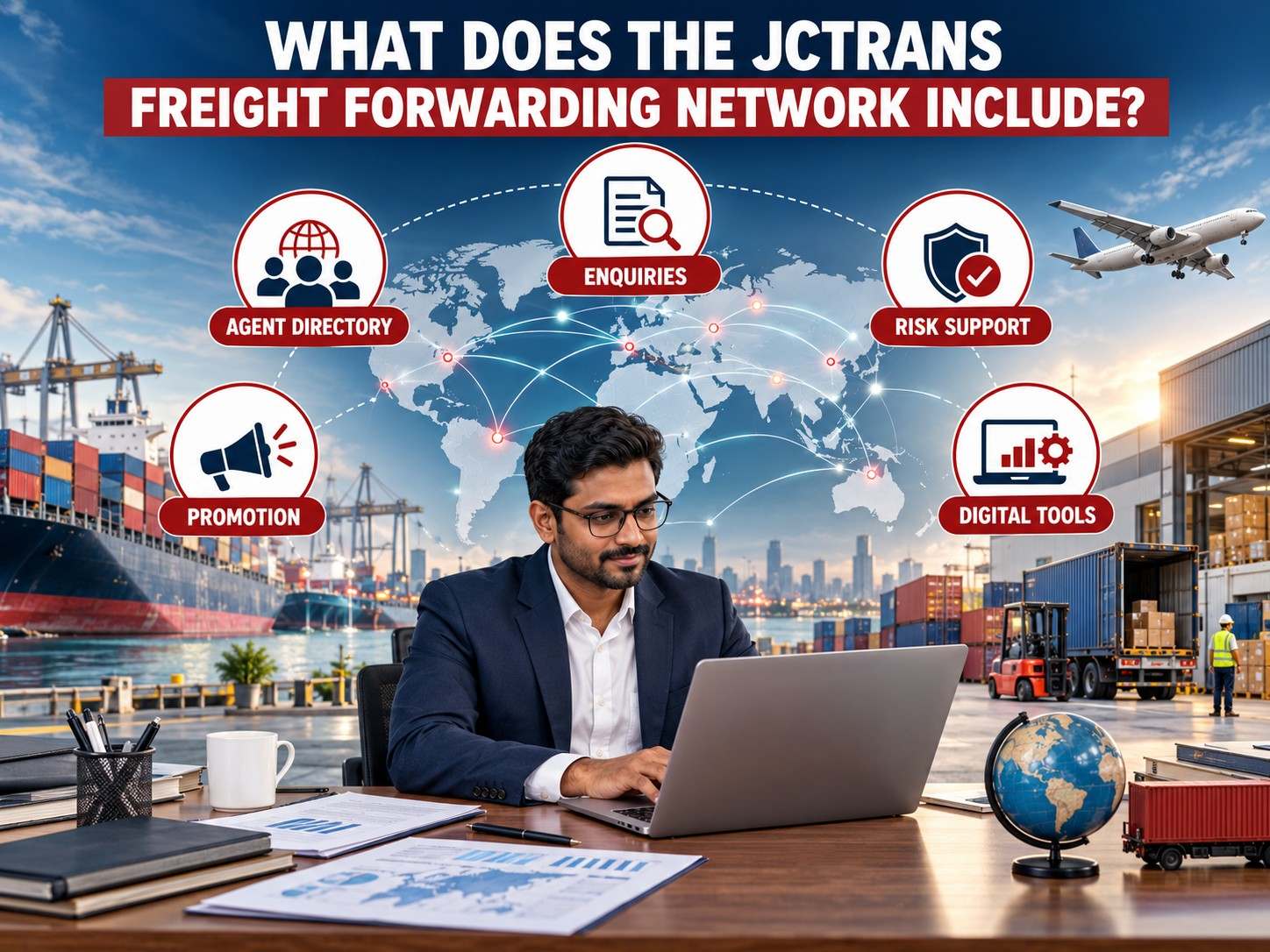 JCTrans Membership Freight Forwarding network include