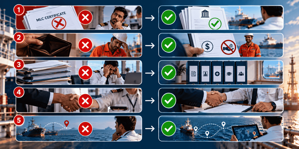 Five common MLC certification and recruitment compliance mistakes for crewing agencies