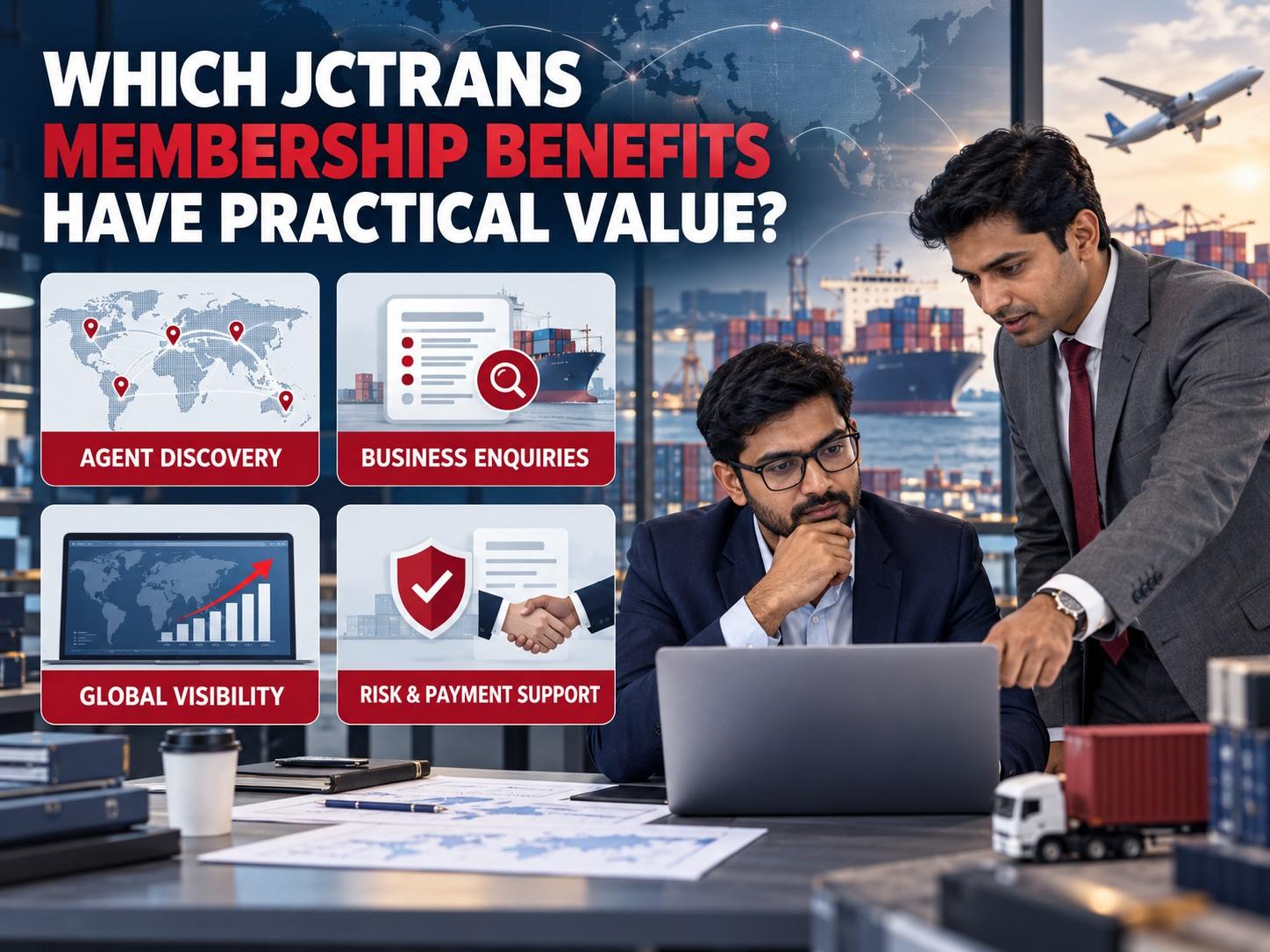 JCtrans Benefits for Freight Forwarders