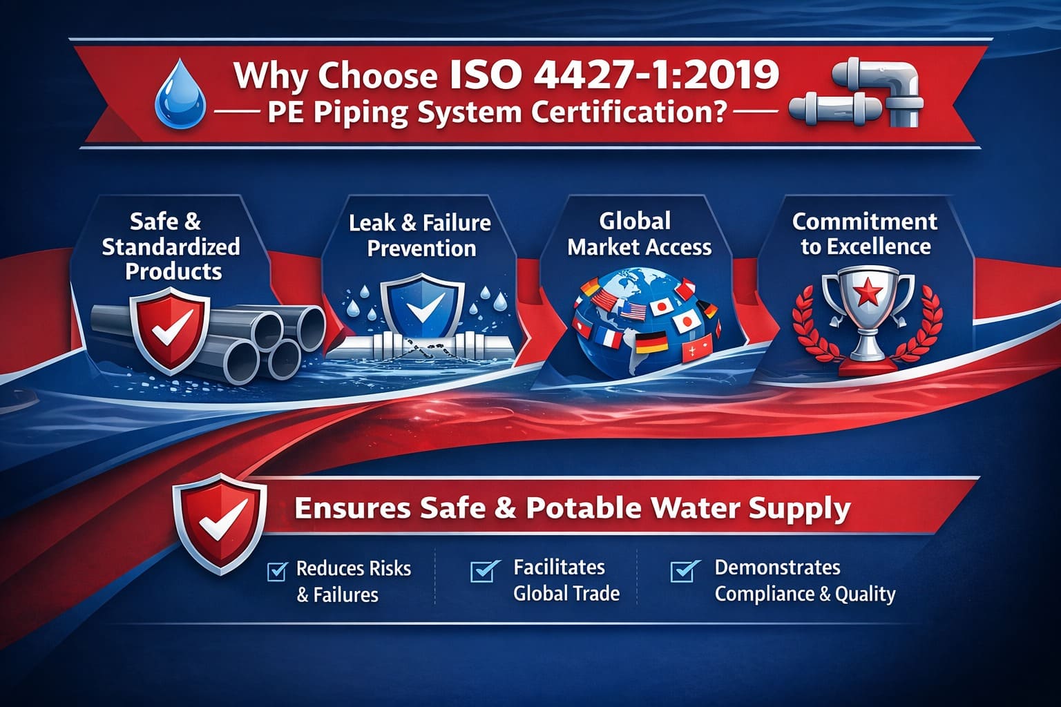 why choose ISO 4427-1 Certification