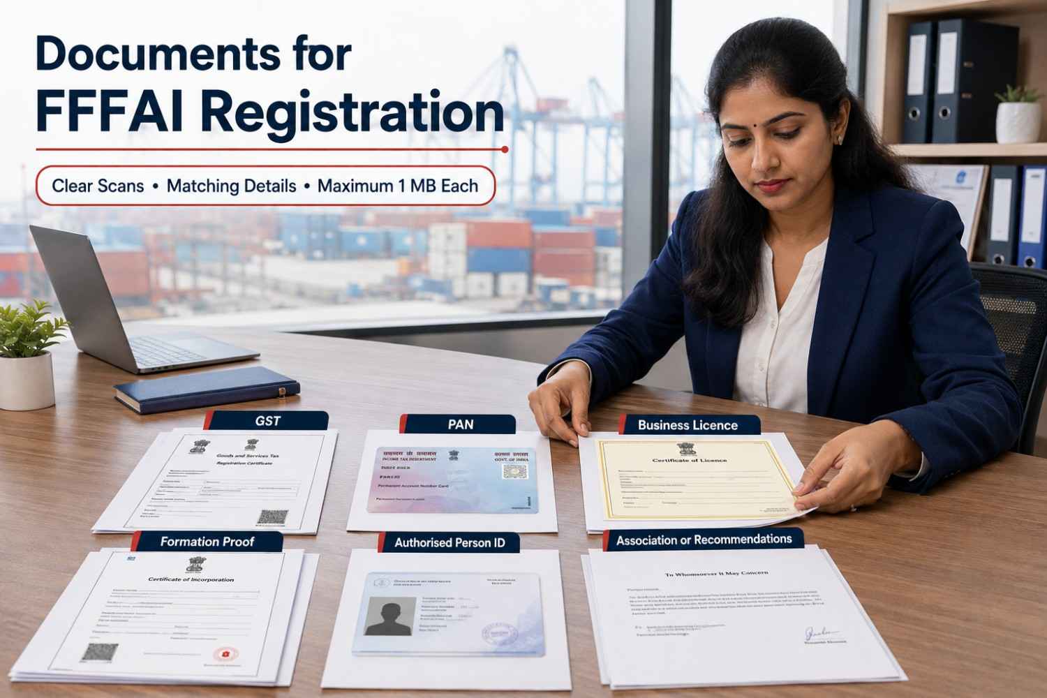 Documents for FFFAI Registration