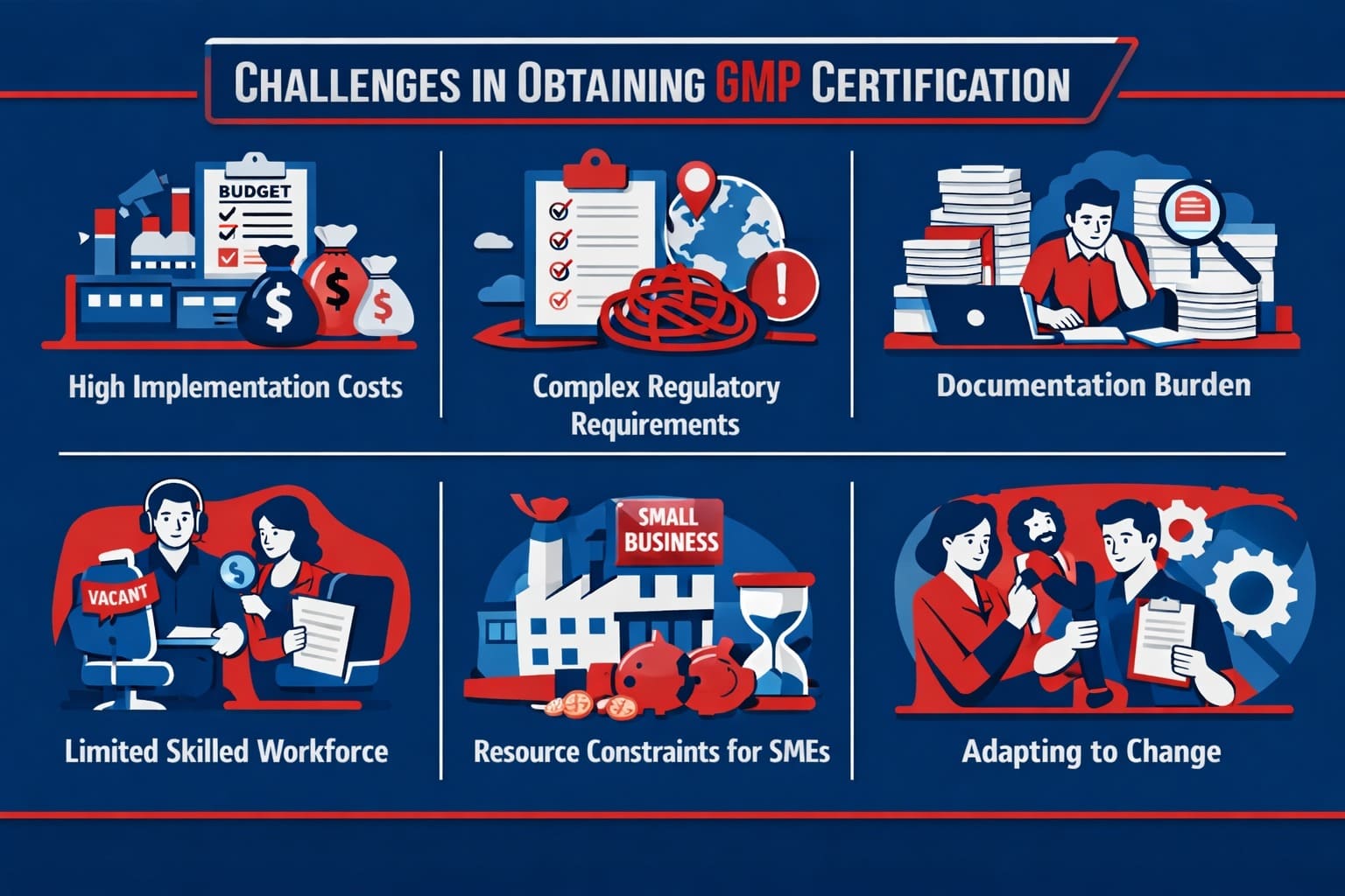 GMP Certification challenges