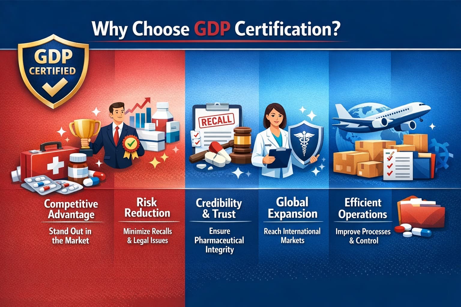 why choose GDP certification