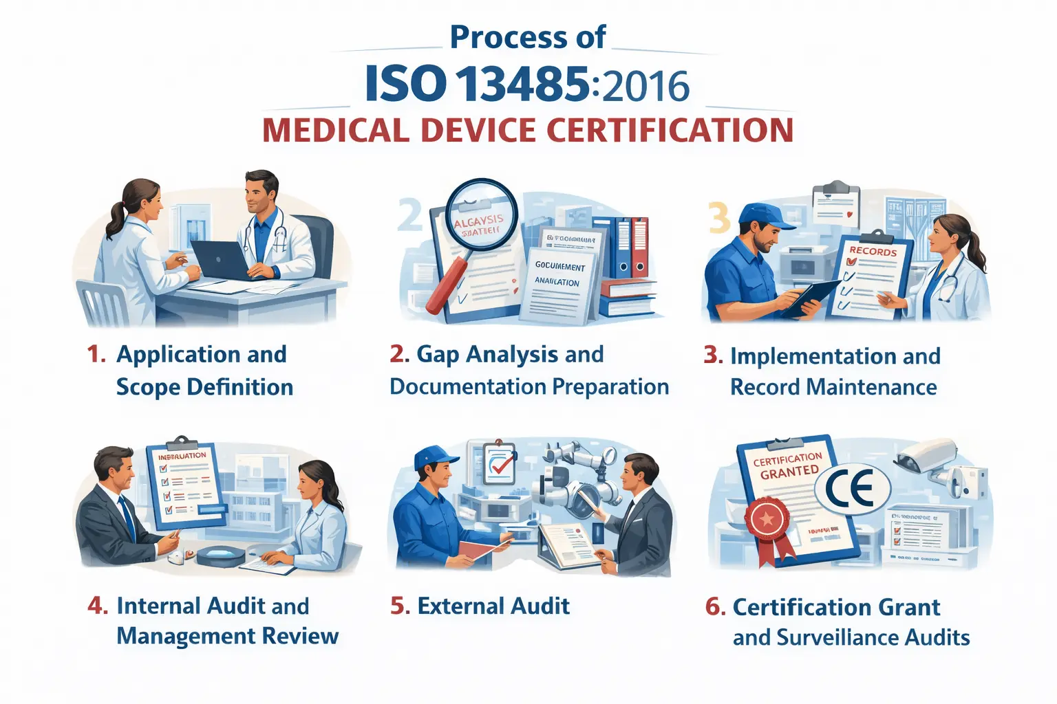 ISO 13485 Certification process