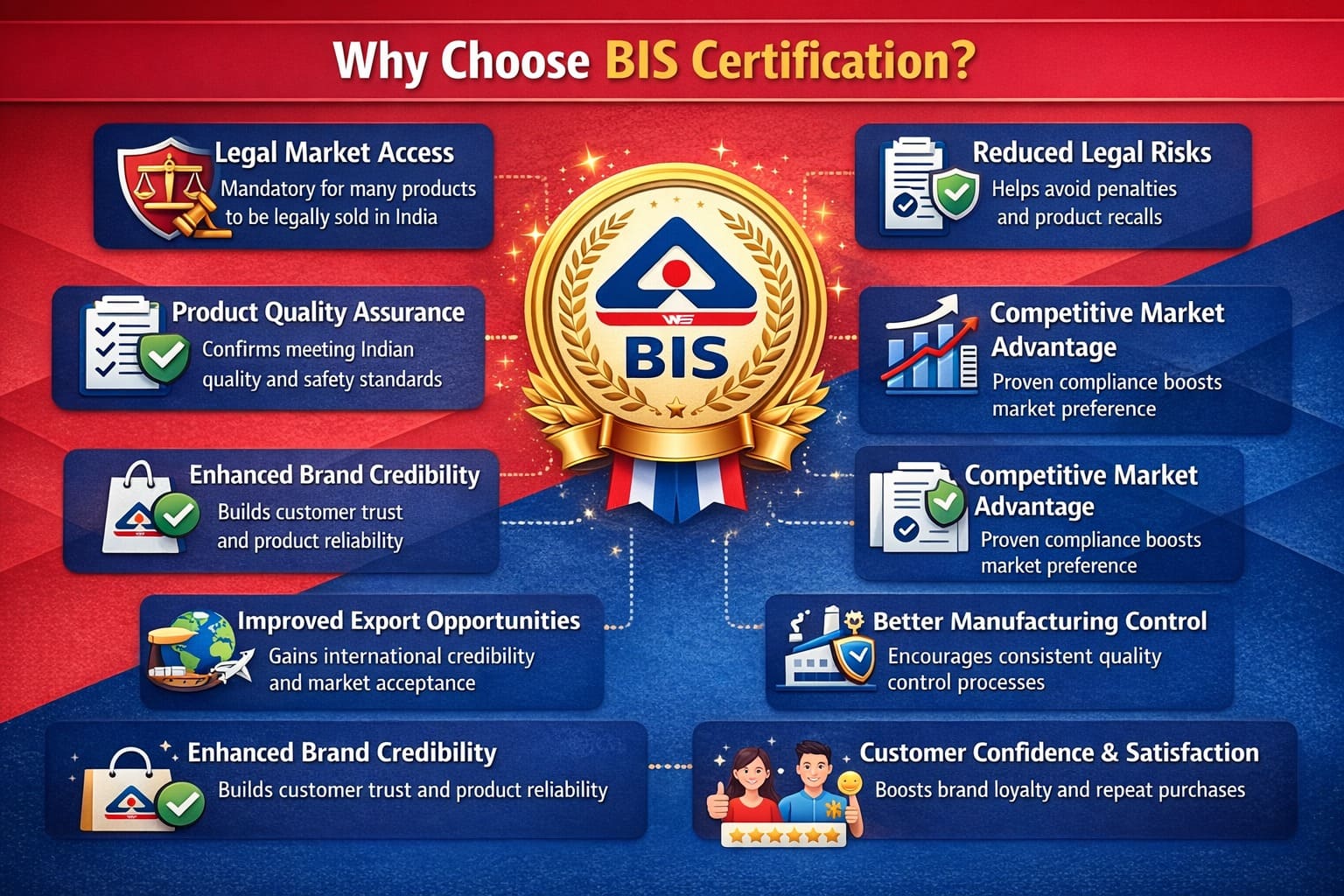 Why choose BIS vertification