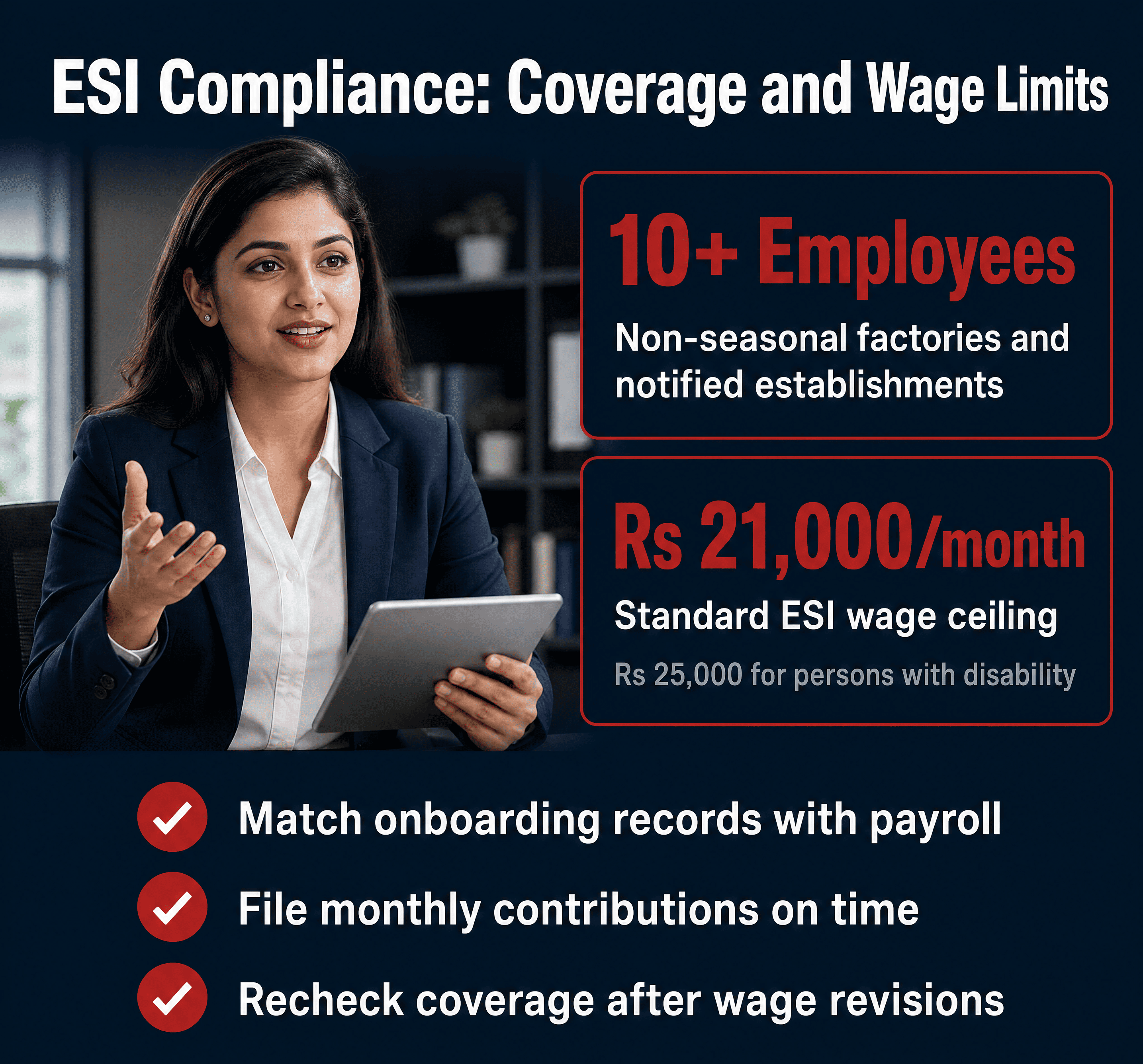 ESI Compliance At A Glance