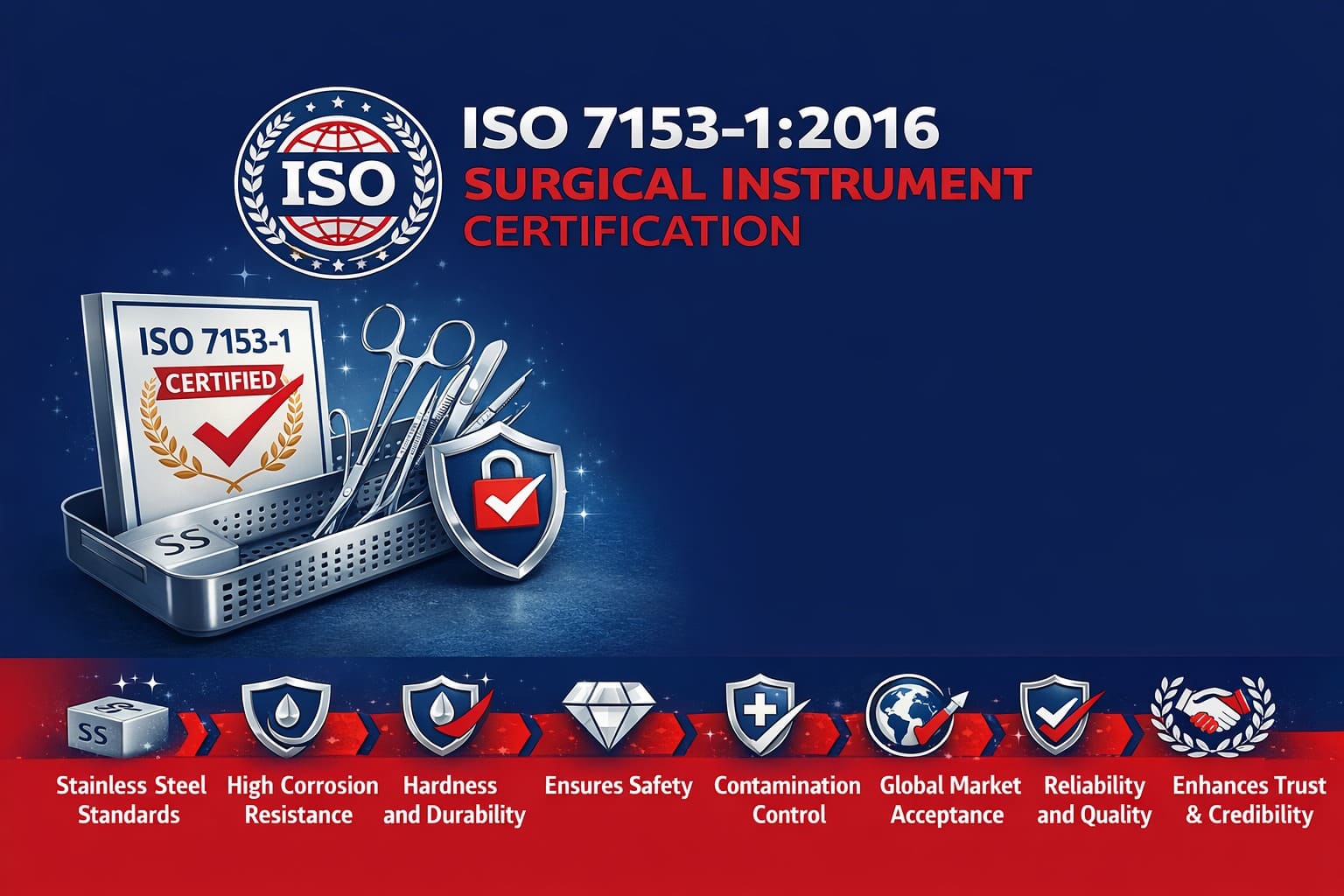 ISO 7153-1:2016 Certification