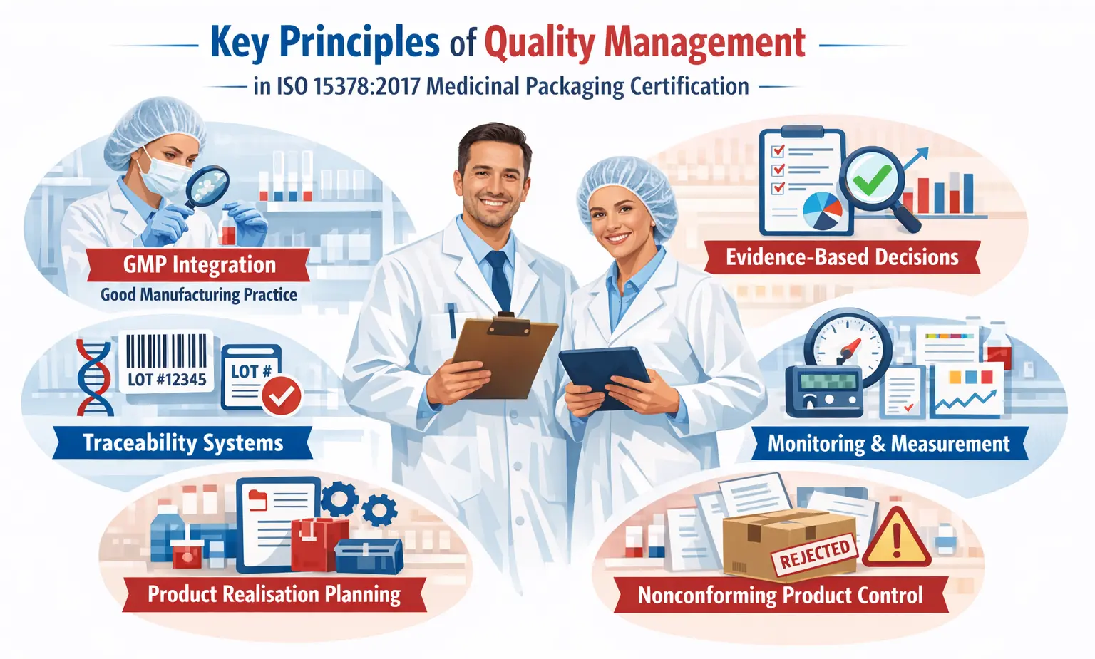 key principles of QM in ISO 15378 Certification 