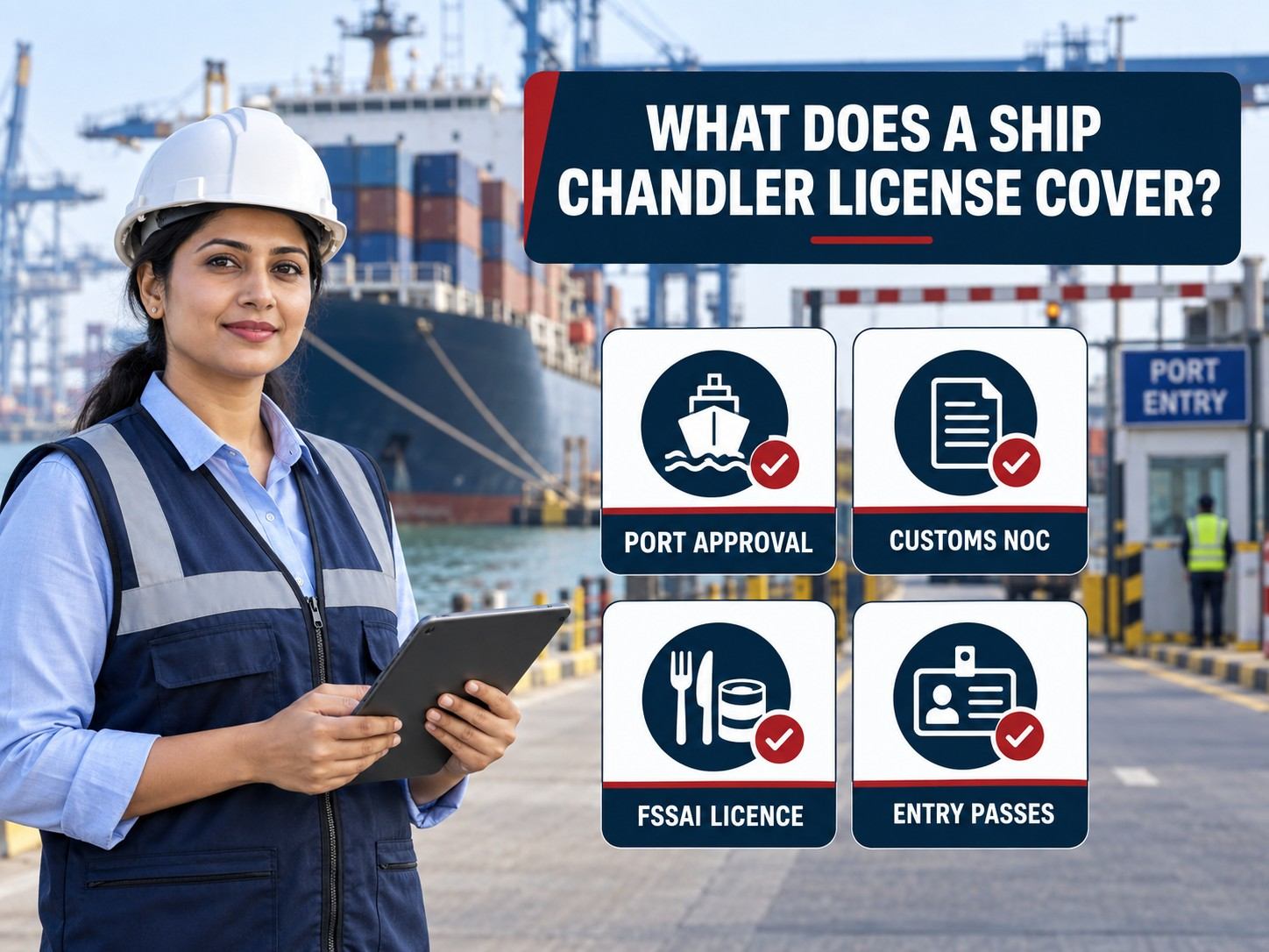 What Does a Ship Chandler License Actually Cover