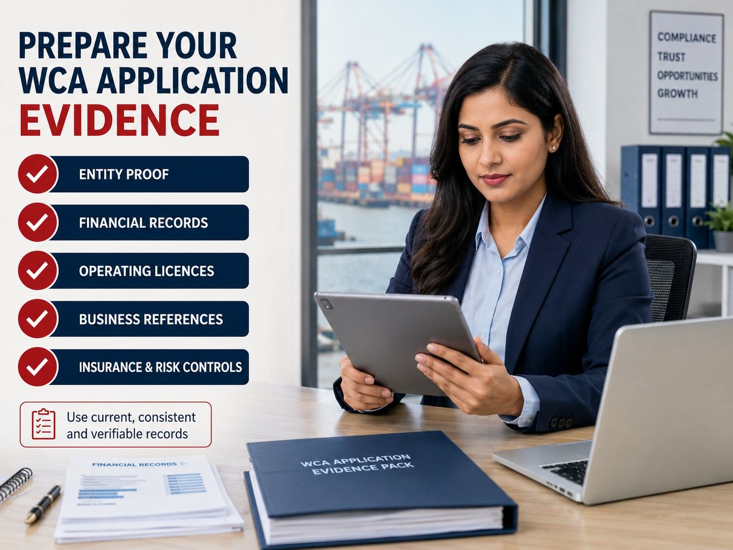 Prepare Your WCA Application Evidence