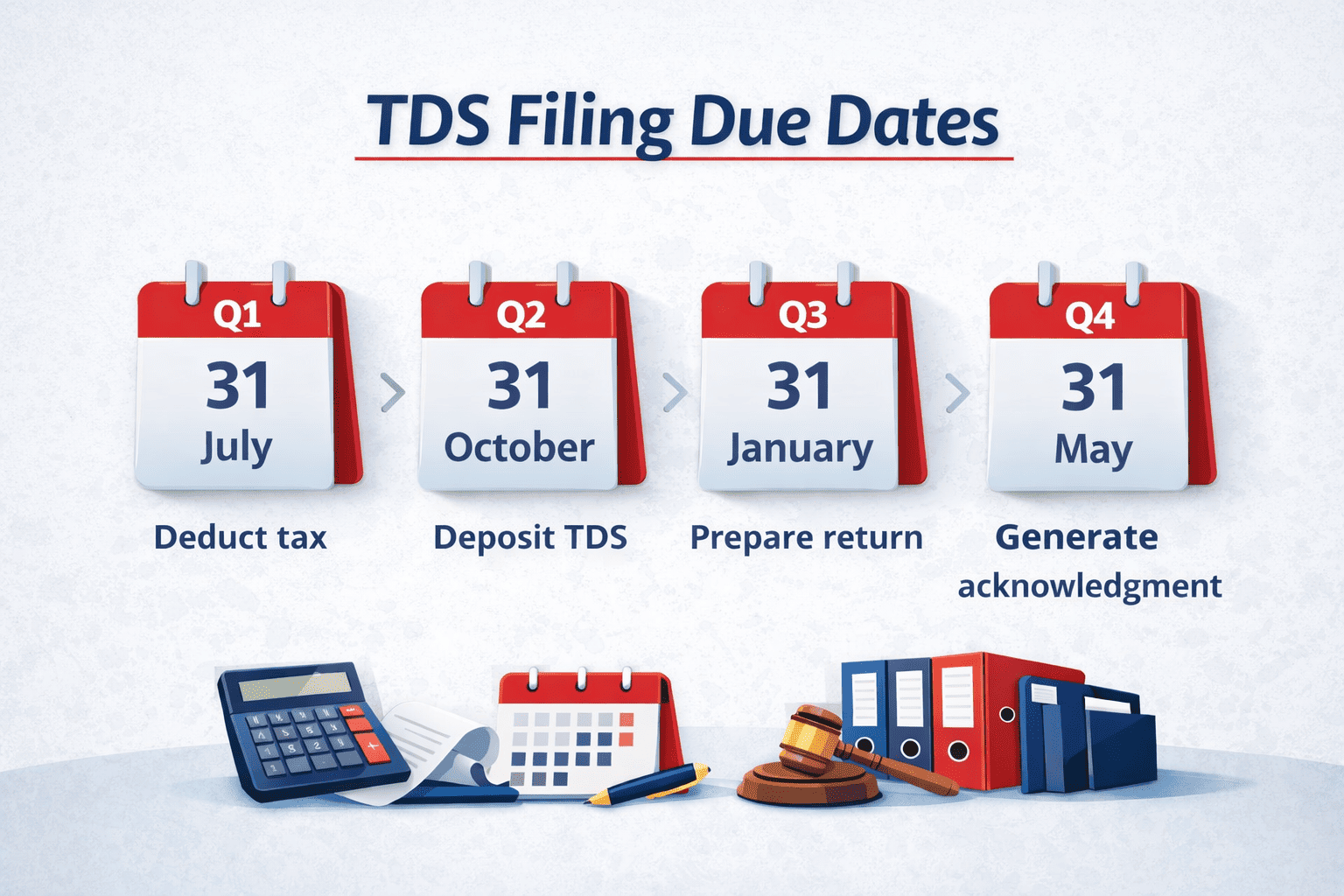TDS Filing Due Dates