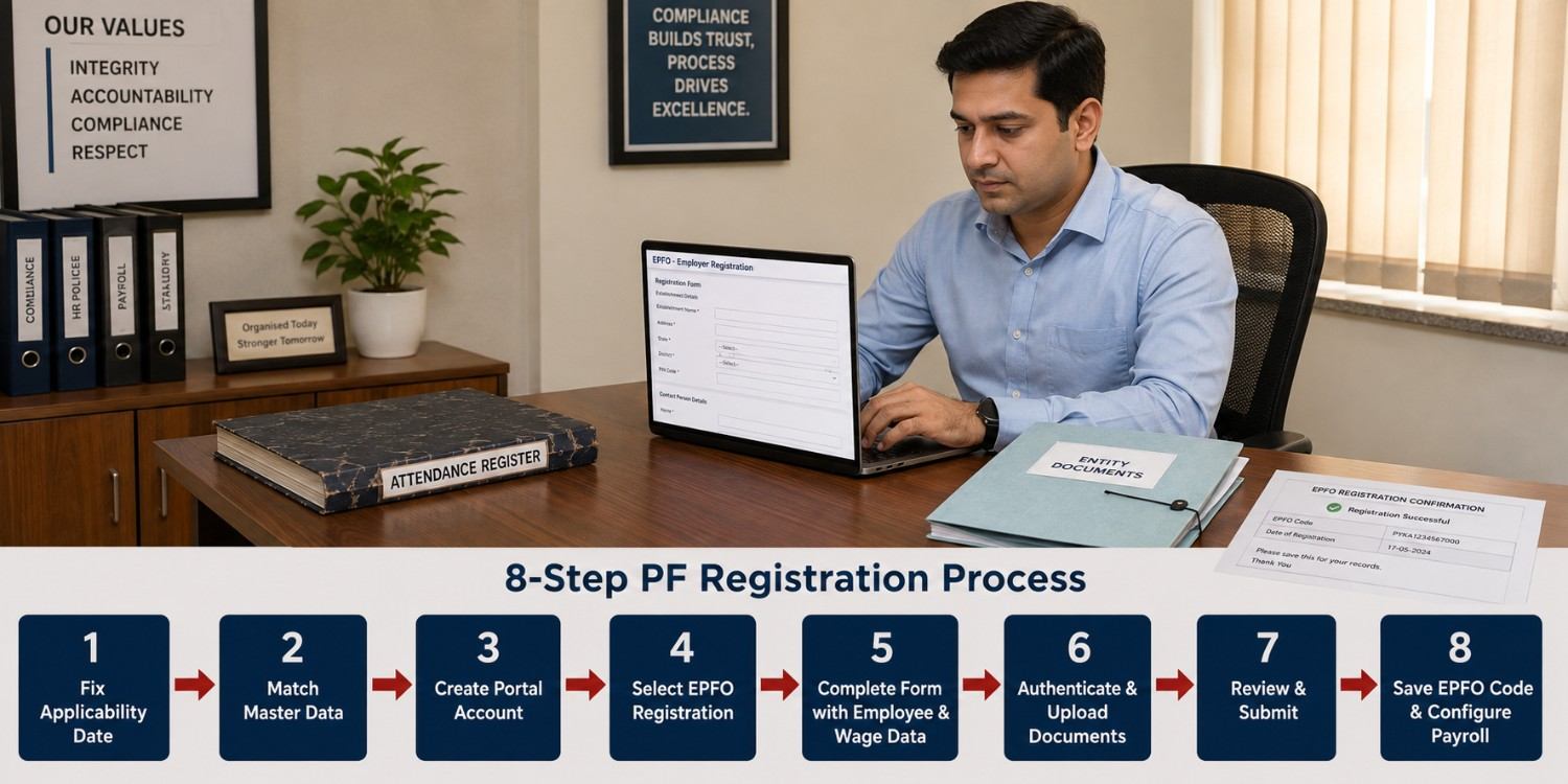 Complete PF Registration Online