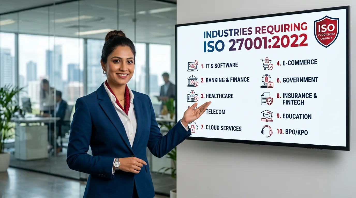 ISO 27001 Certification industries