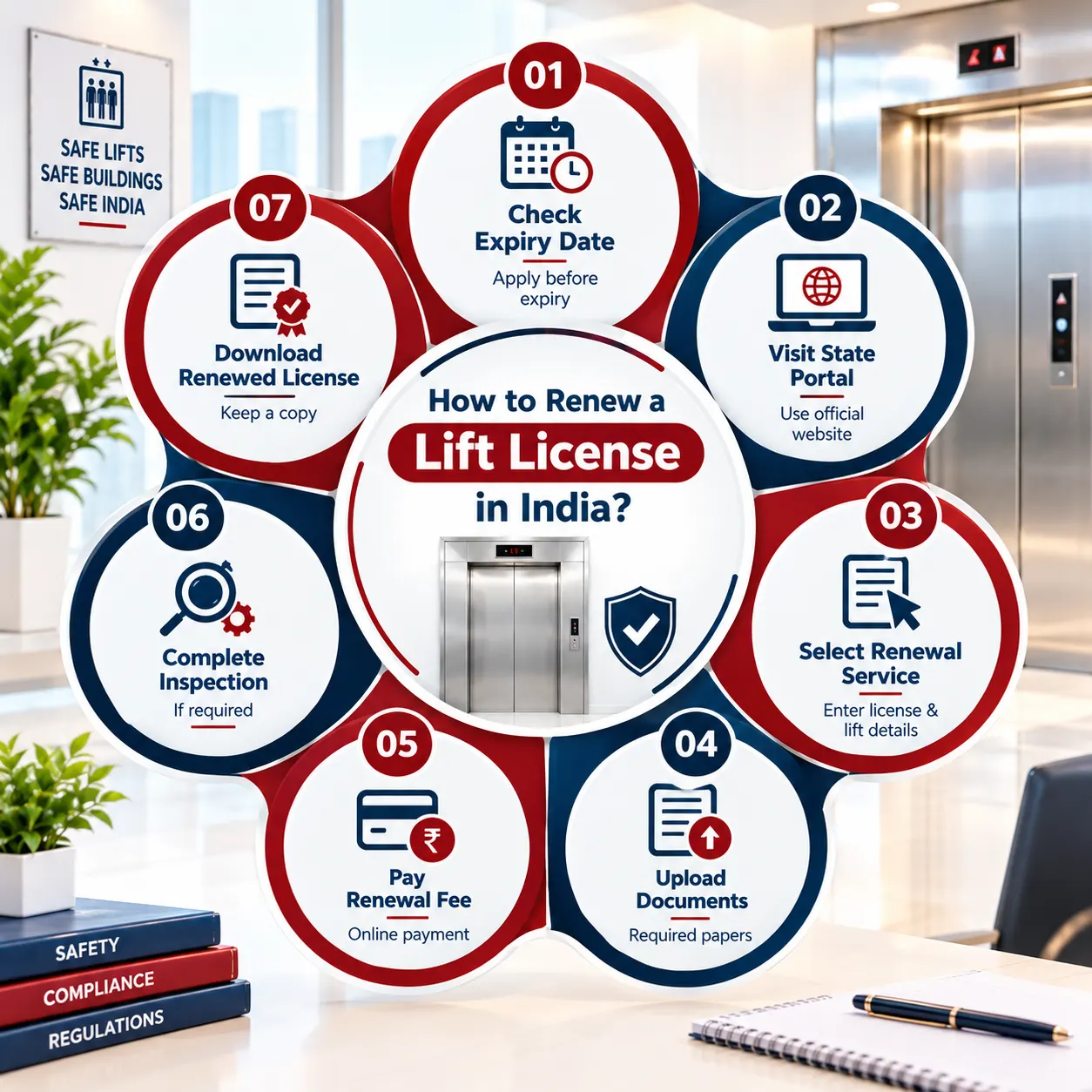 Renew a Lift License in India