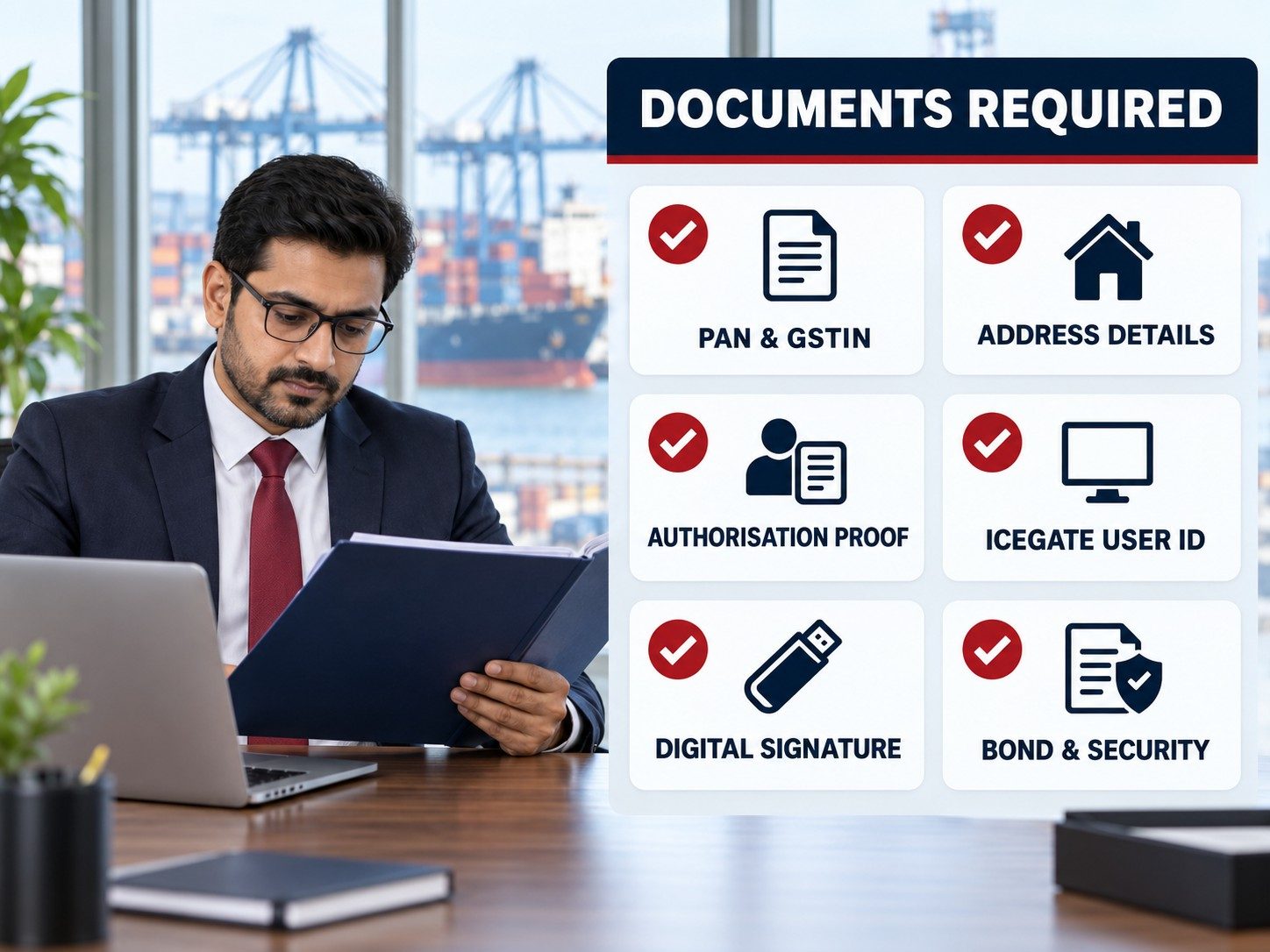 Documents Required for ICEGATE Consol Registration