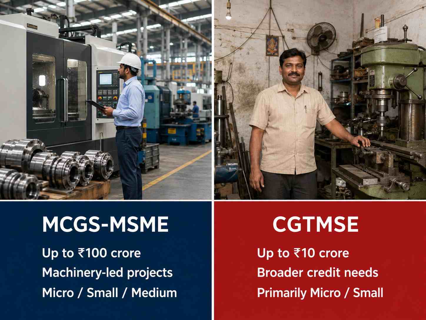 MCGS-MSME vs CGTMSE