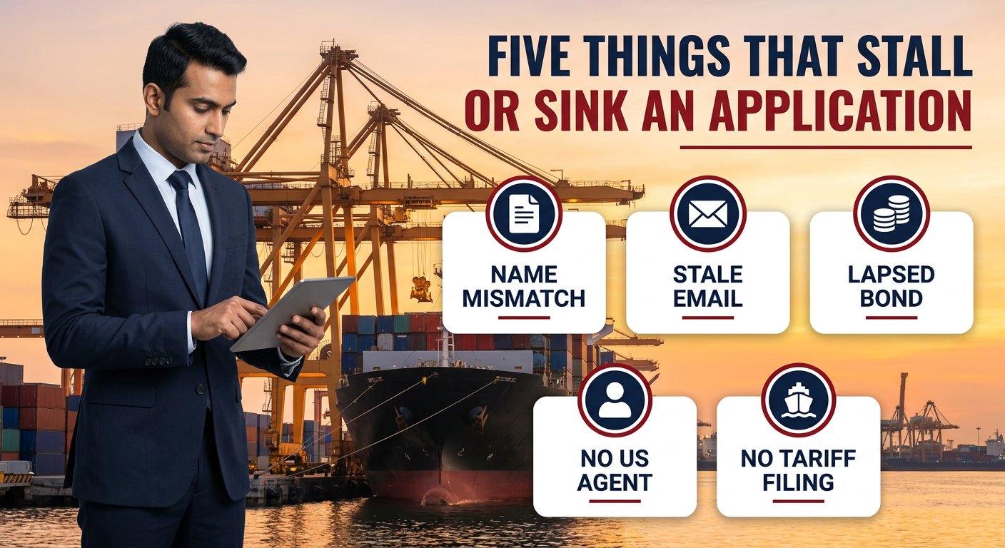 Things That Stall or Sink An Application