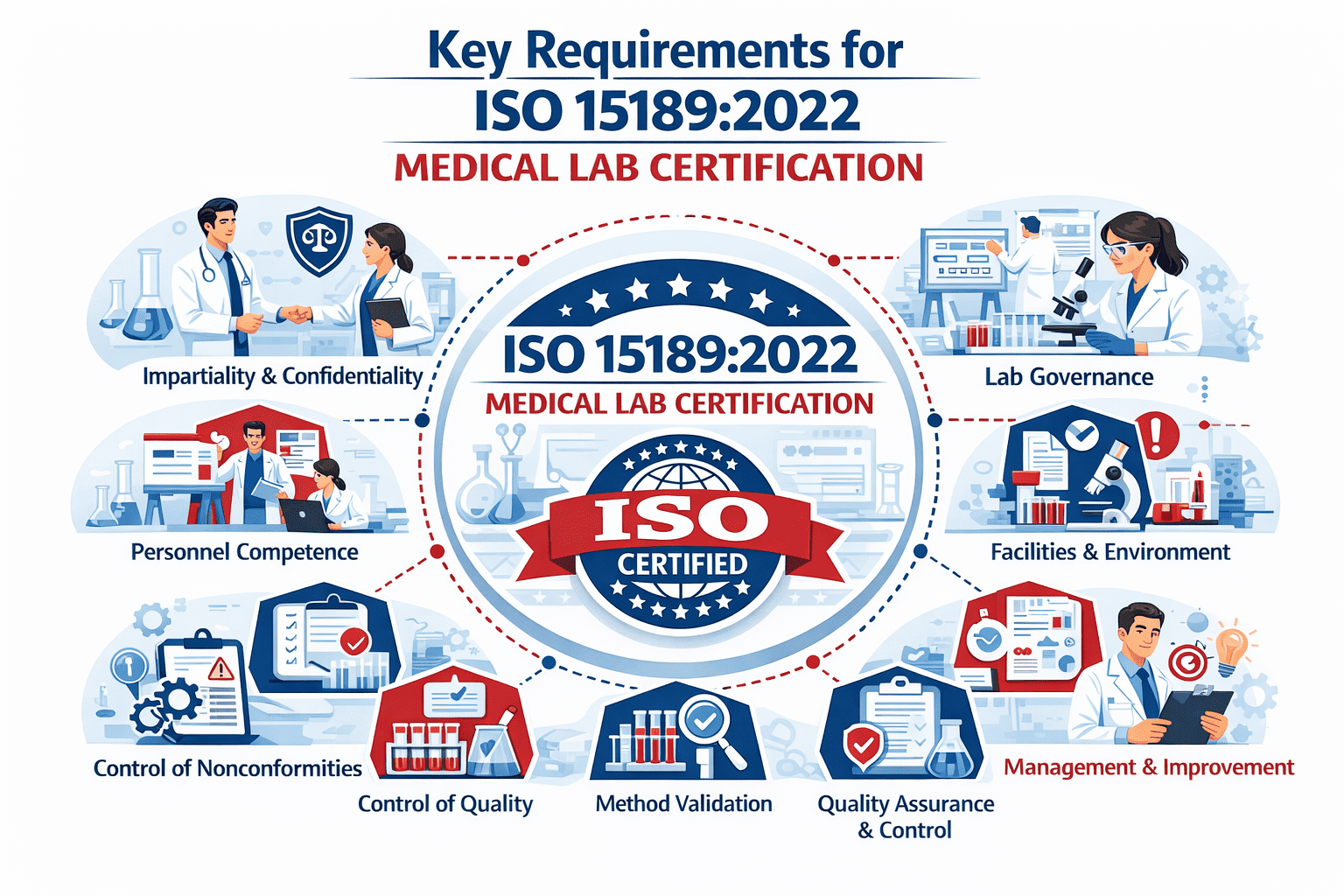 ISO 15189:2022 Certification key requirements