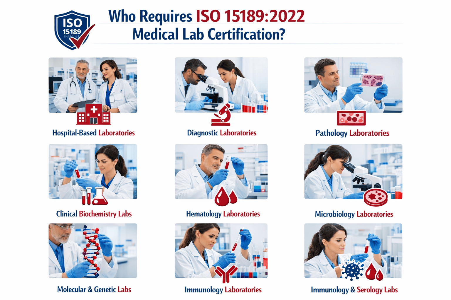 who requires ISO 15189:2022 Certification