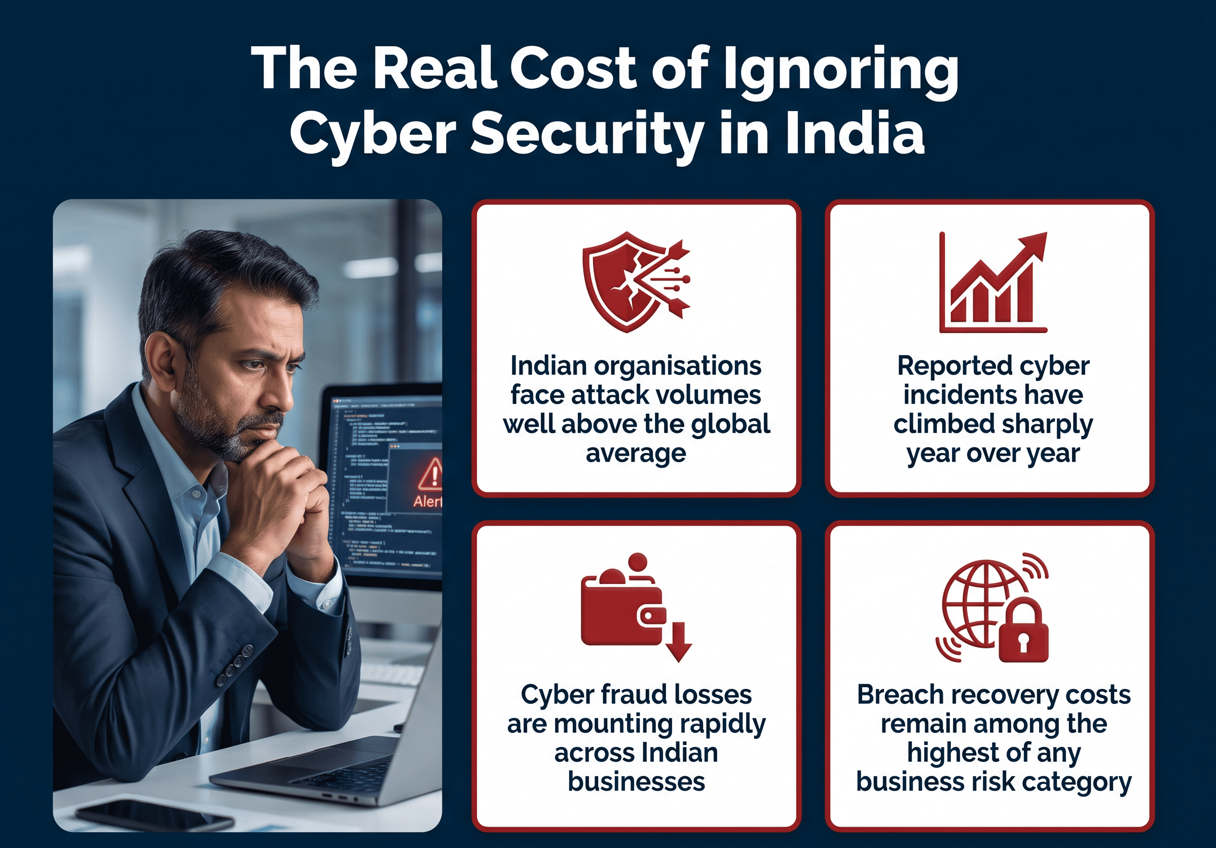 why Indian businesses face rising cyber security threats