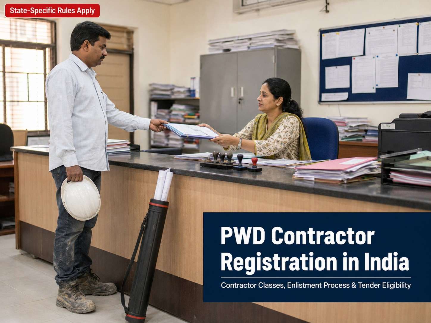 PWD Contractor Registration in India