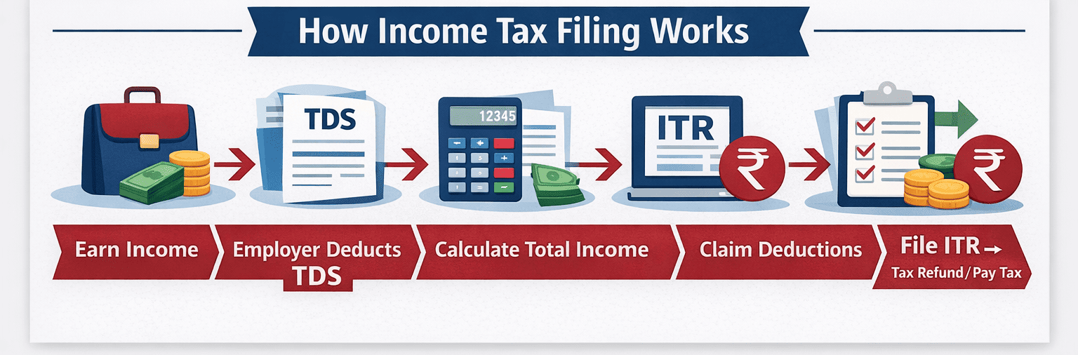 How Income Tax Filing Works