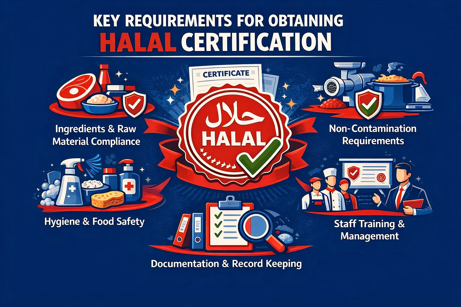 HALAL Certification key requirements 