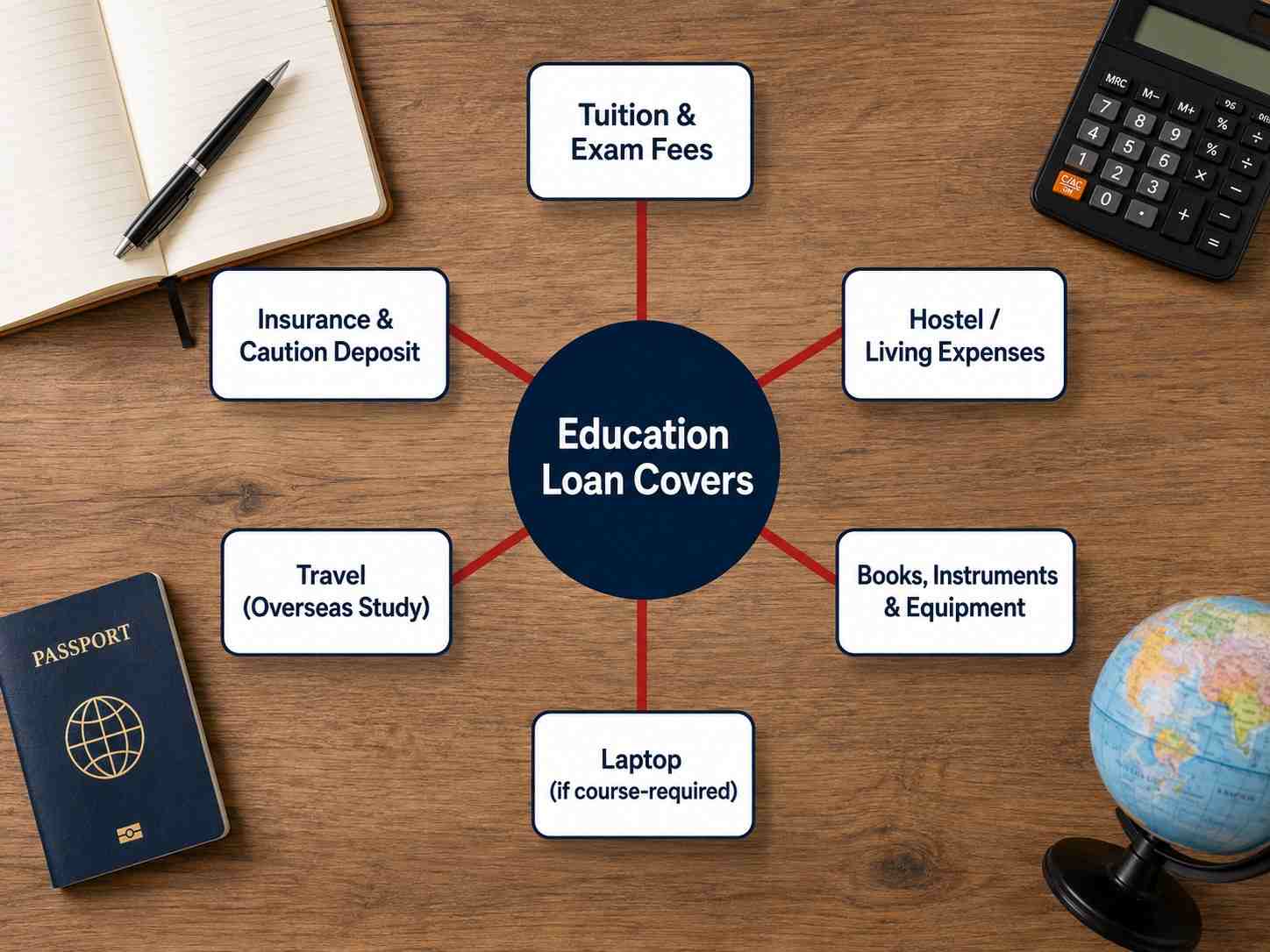 What education loan covers
