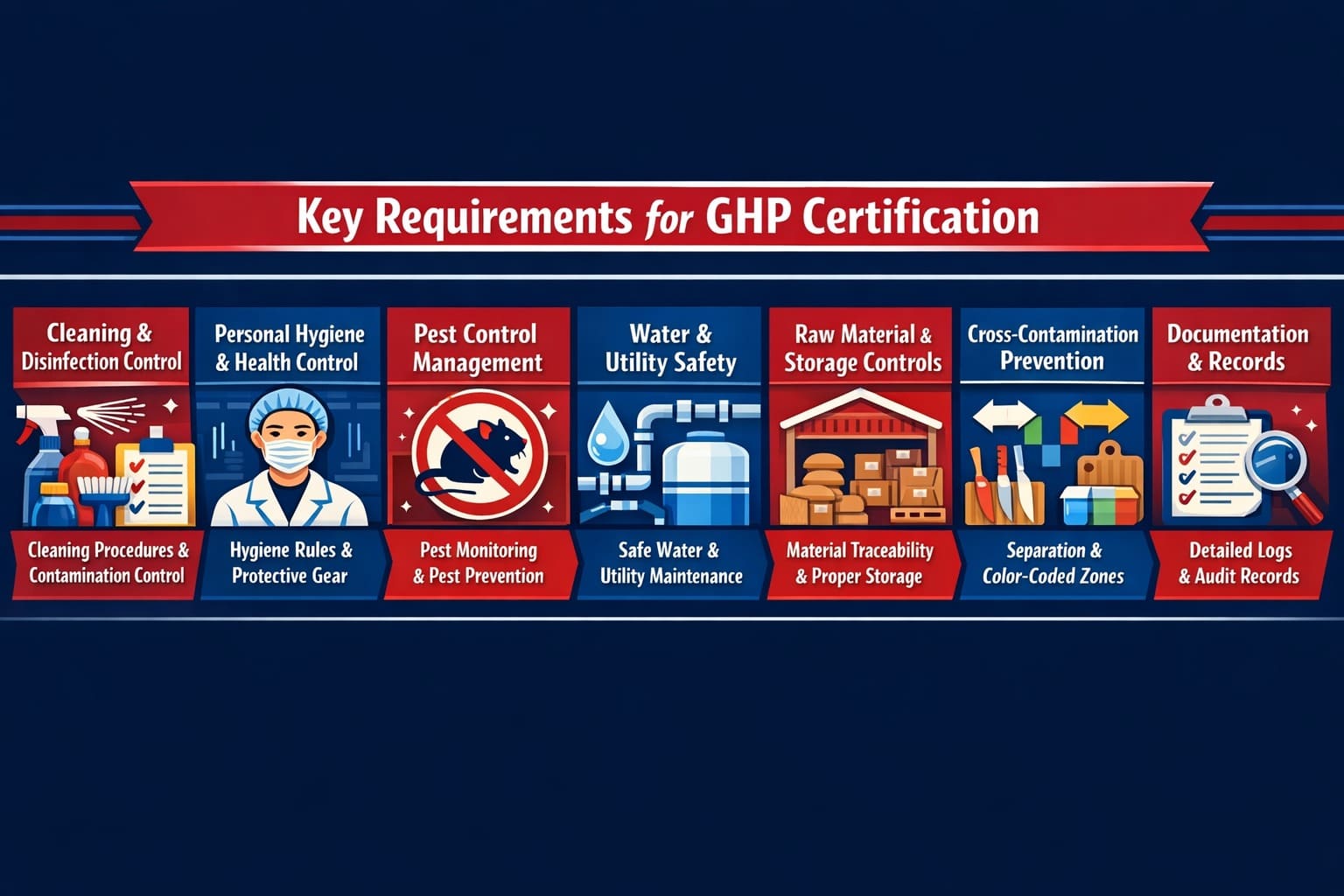 GHP Certification key requirements