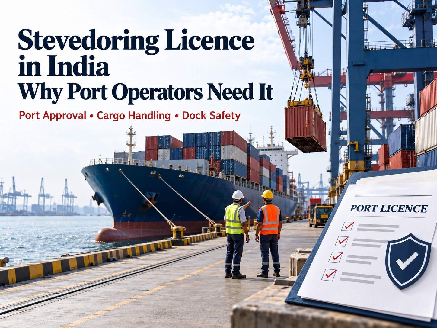 Stevedoring Licence in India Why Port Operators Need It