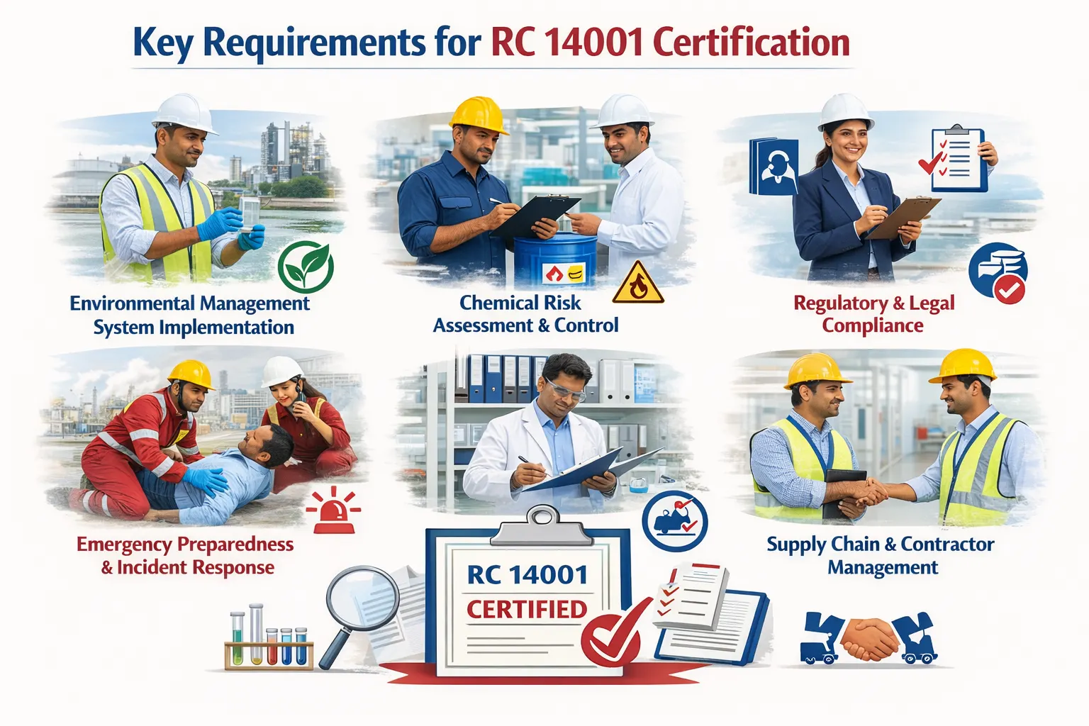 RC 14001 Certification key requirements 