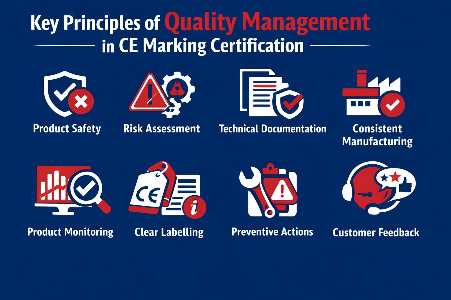 Key Principles of QM in CE Marking Certification