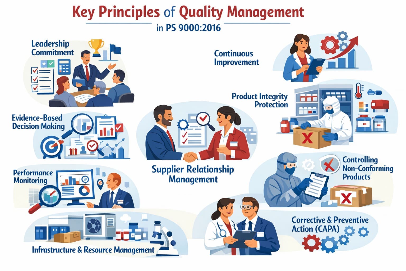 Key Principles of QM in PS 9000:2016 Certification