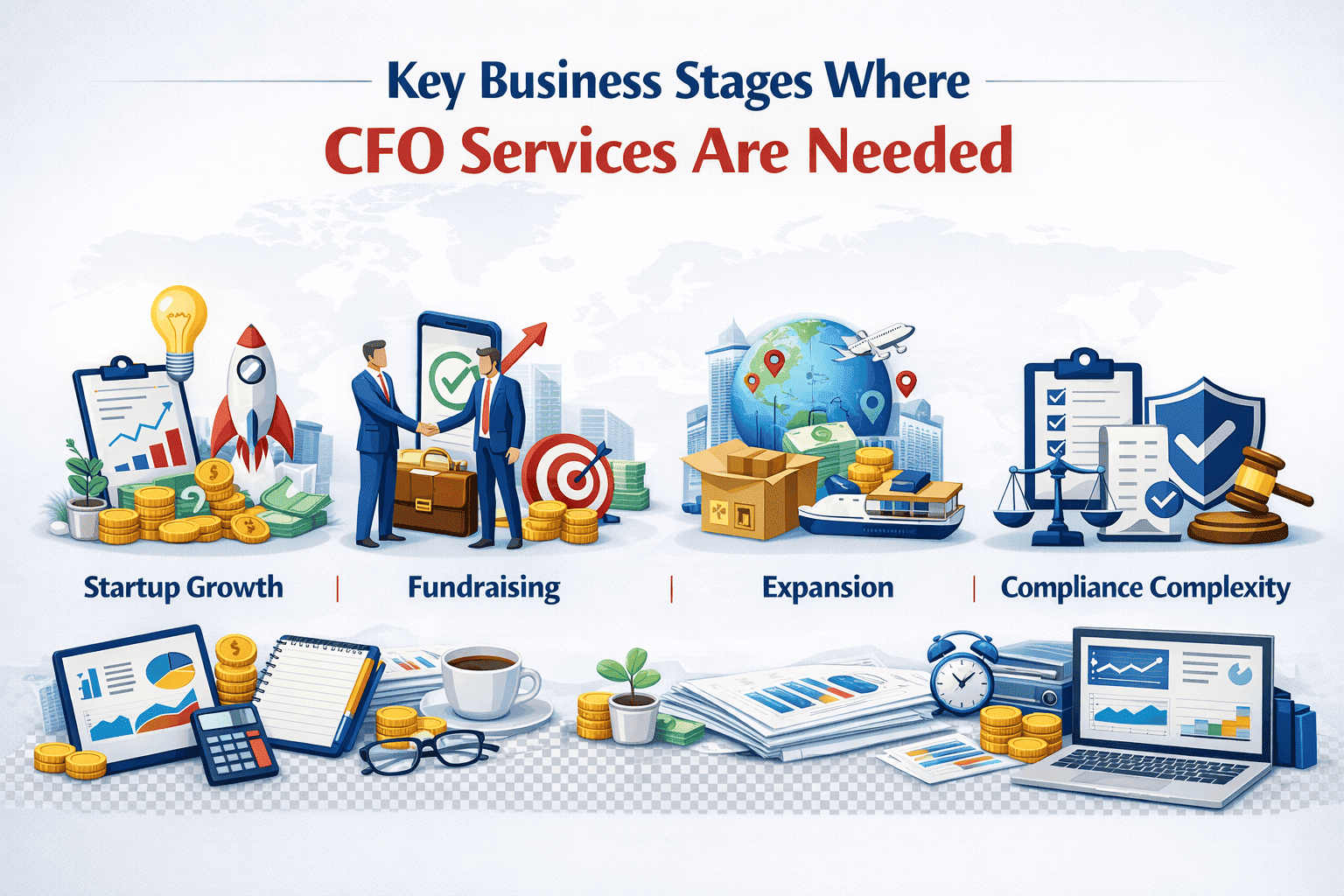 Key Business Stages where CFO Services is Needed