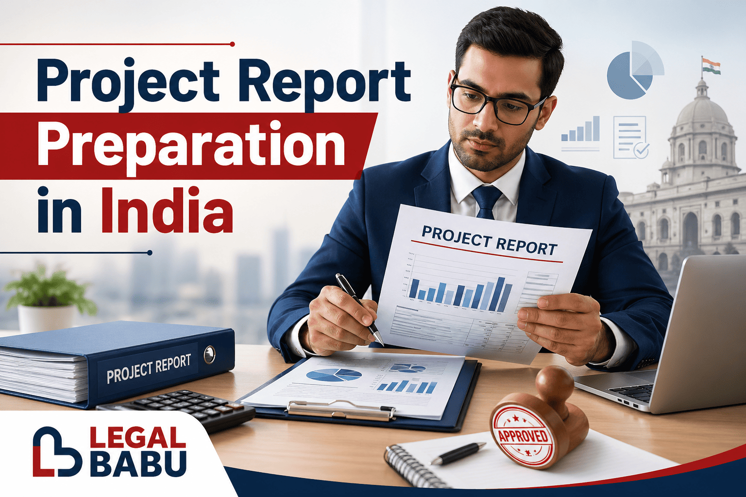 Project report preparation services in India by LegalBabu