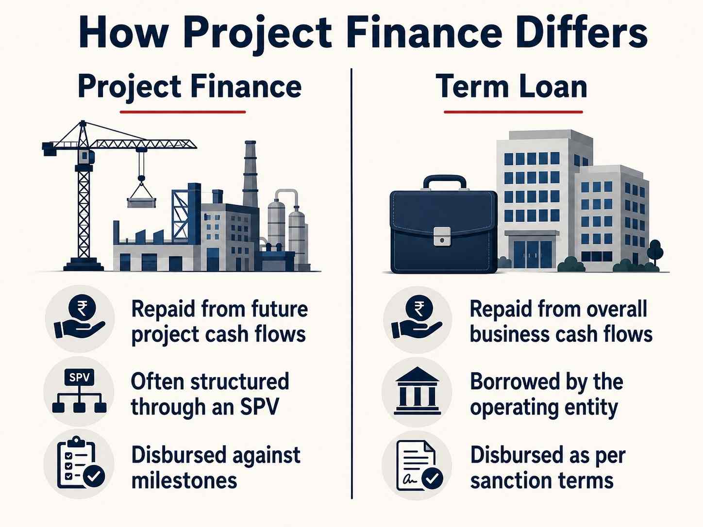 How Project Finance Differs