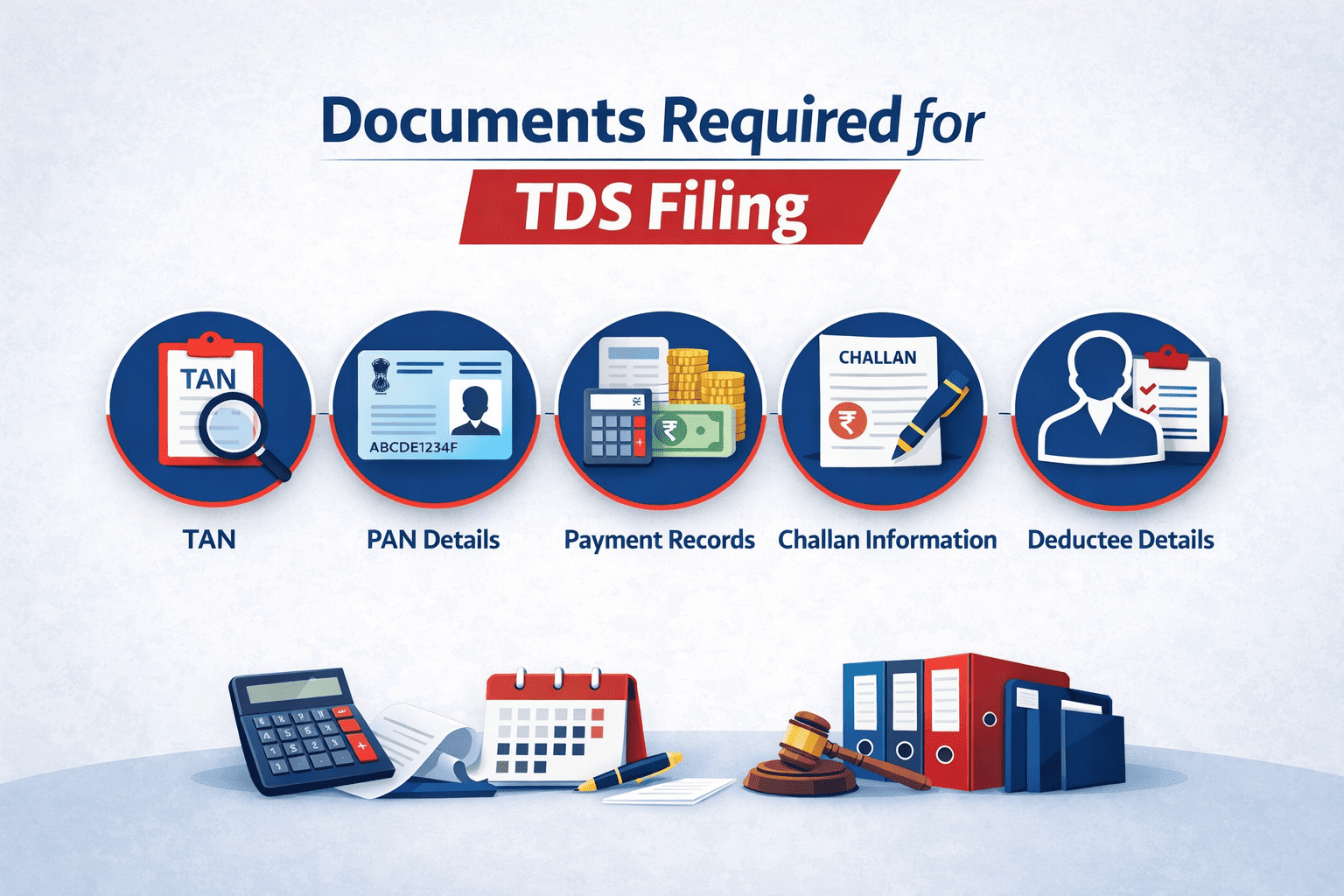 Documents required for TDS Filing