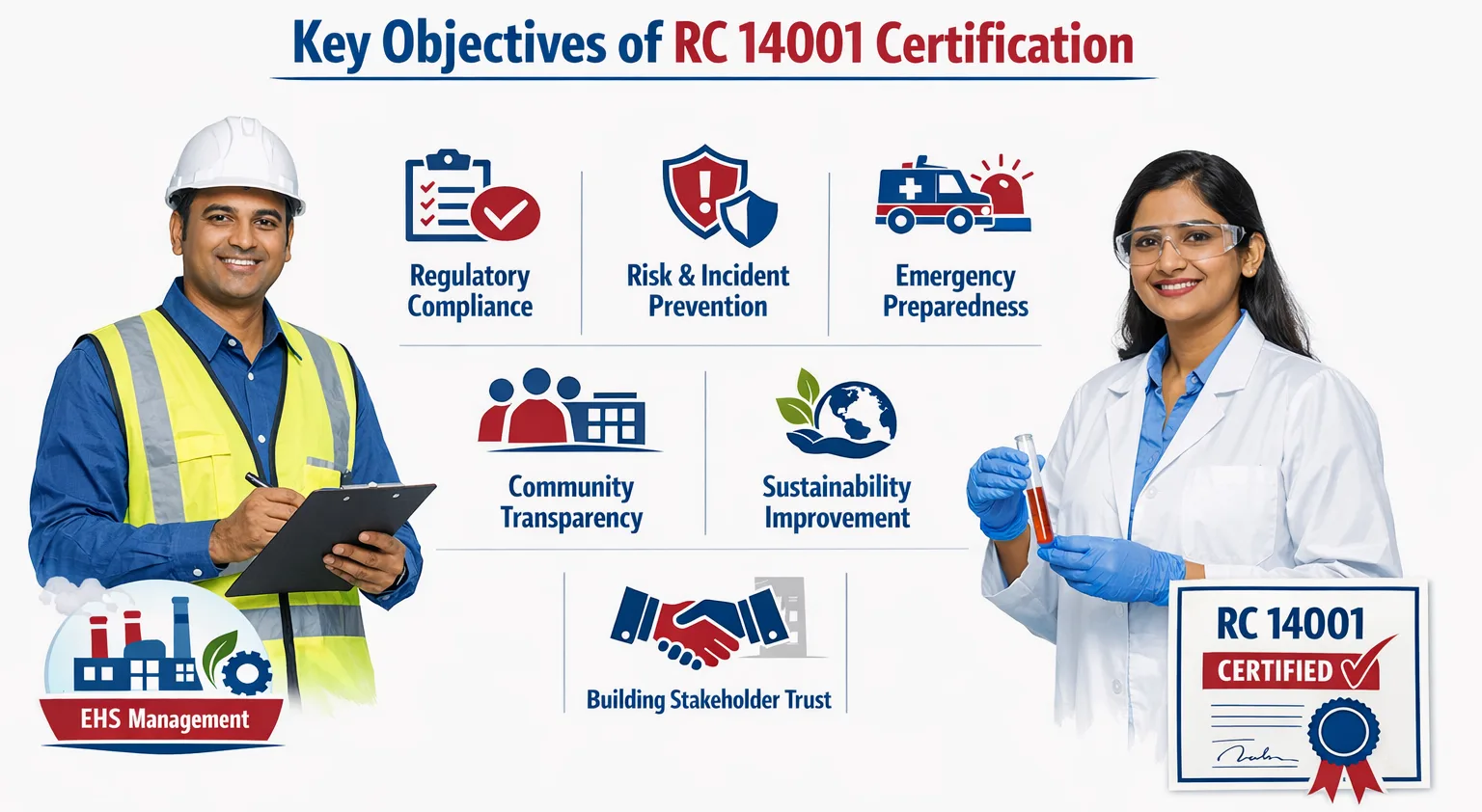 RC 14001 Certification key objectives 