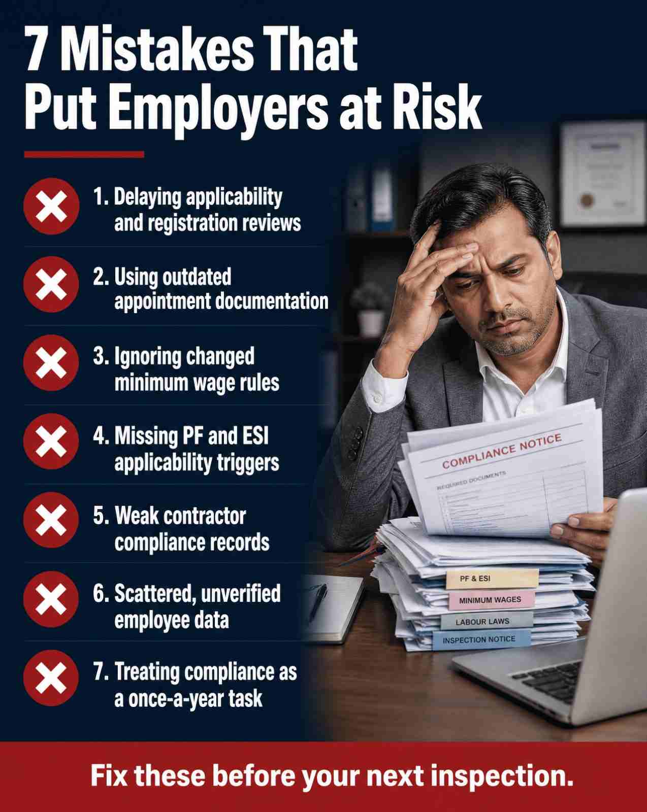 common labour law compliance mistakes